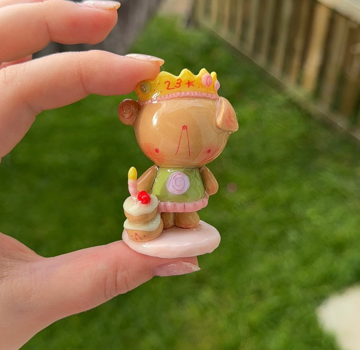whimsical birthday bear