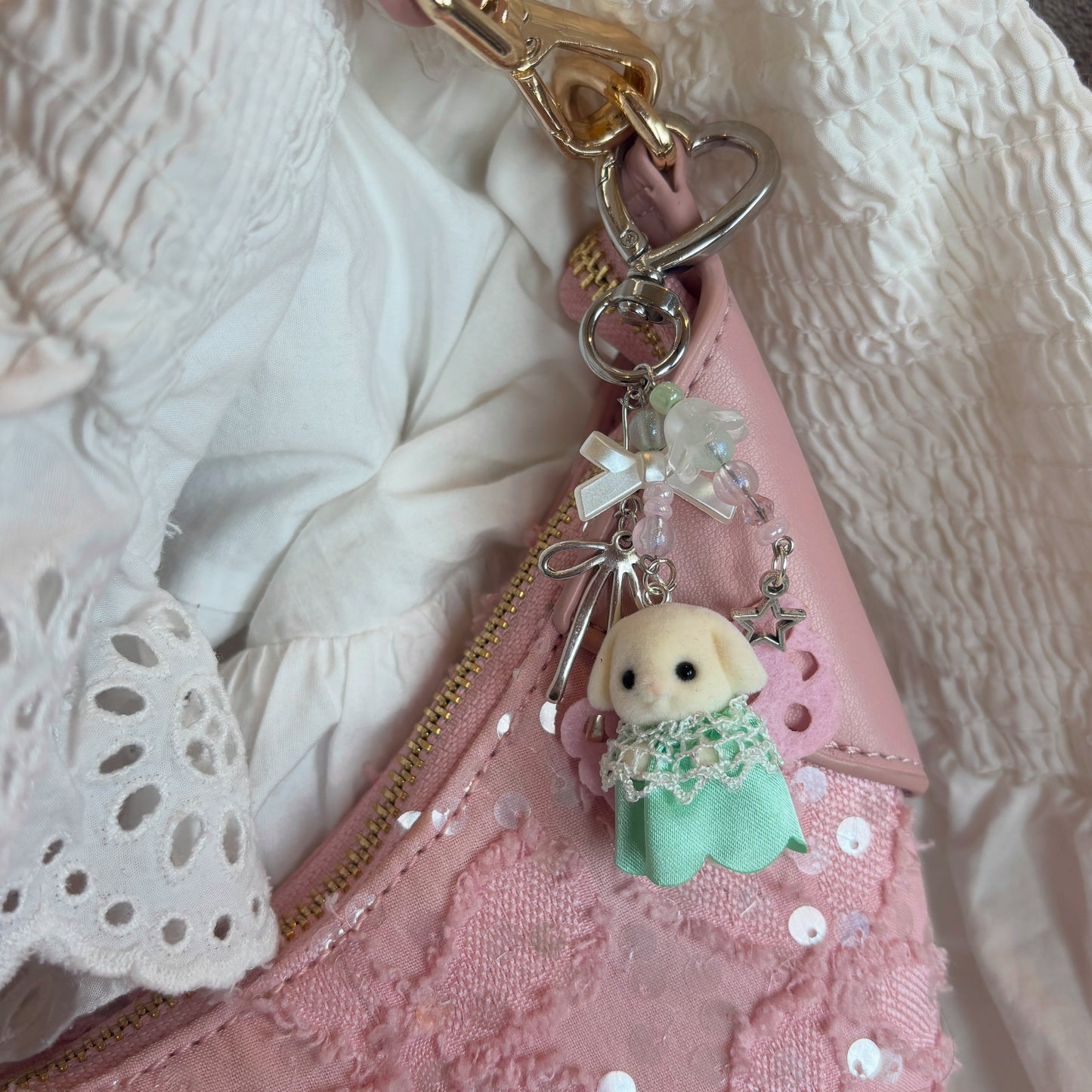 Woodland baby bag charms