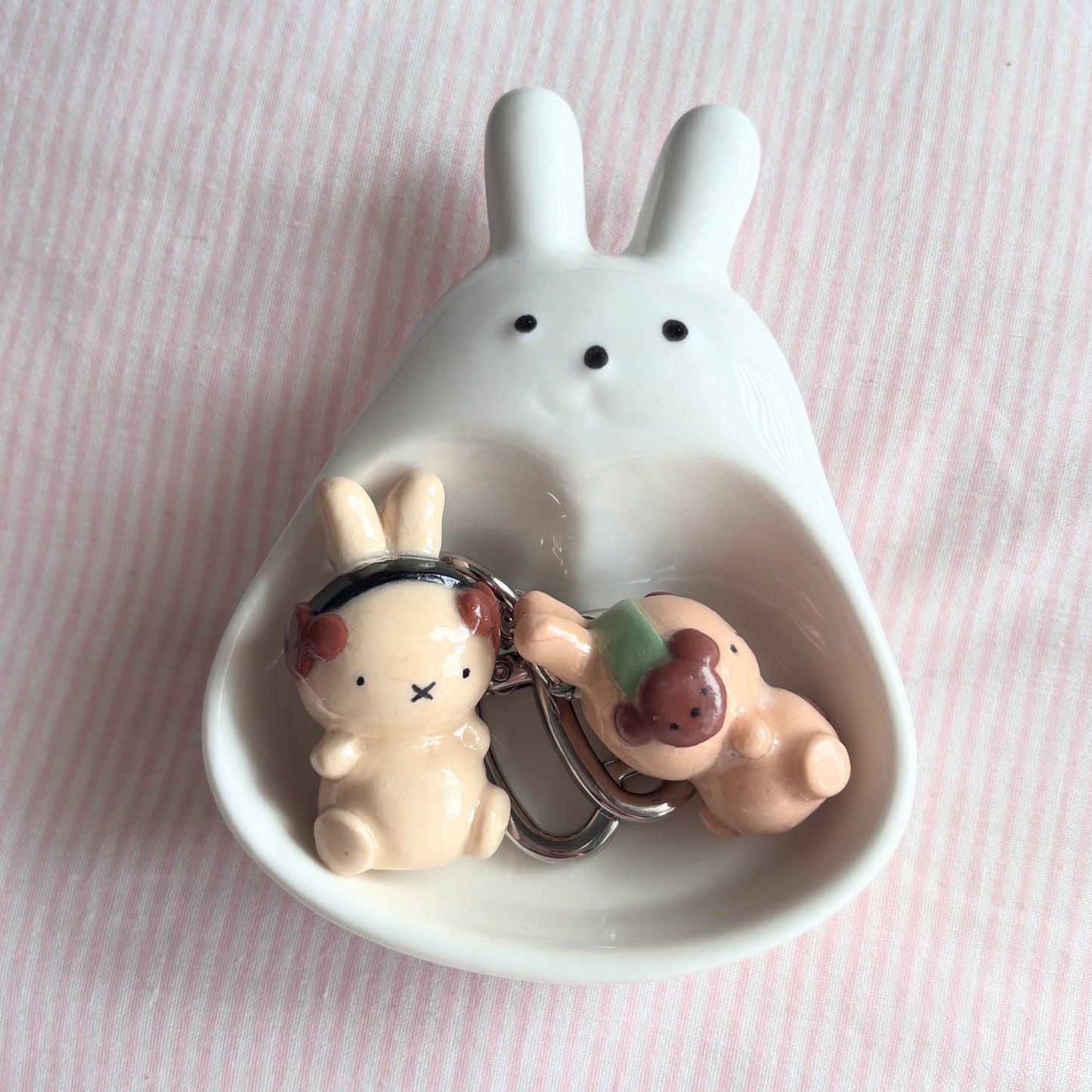 miffy handmade keychain