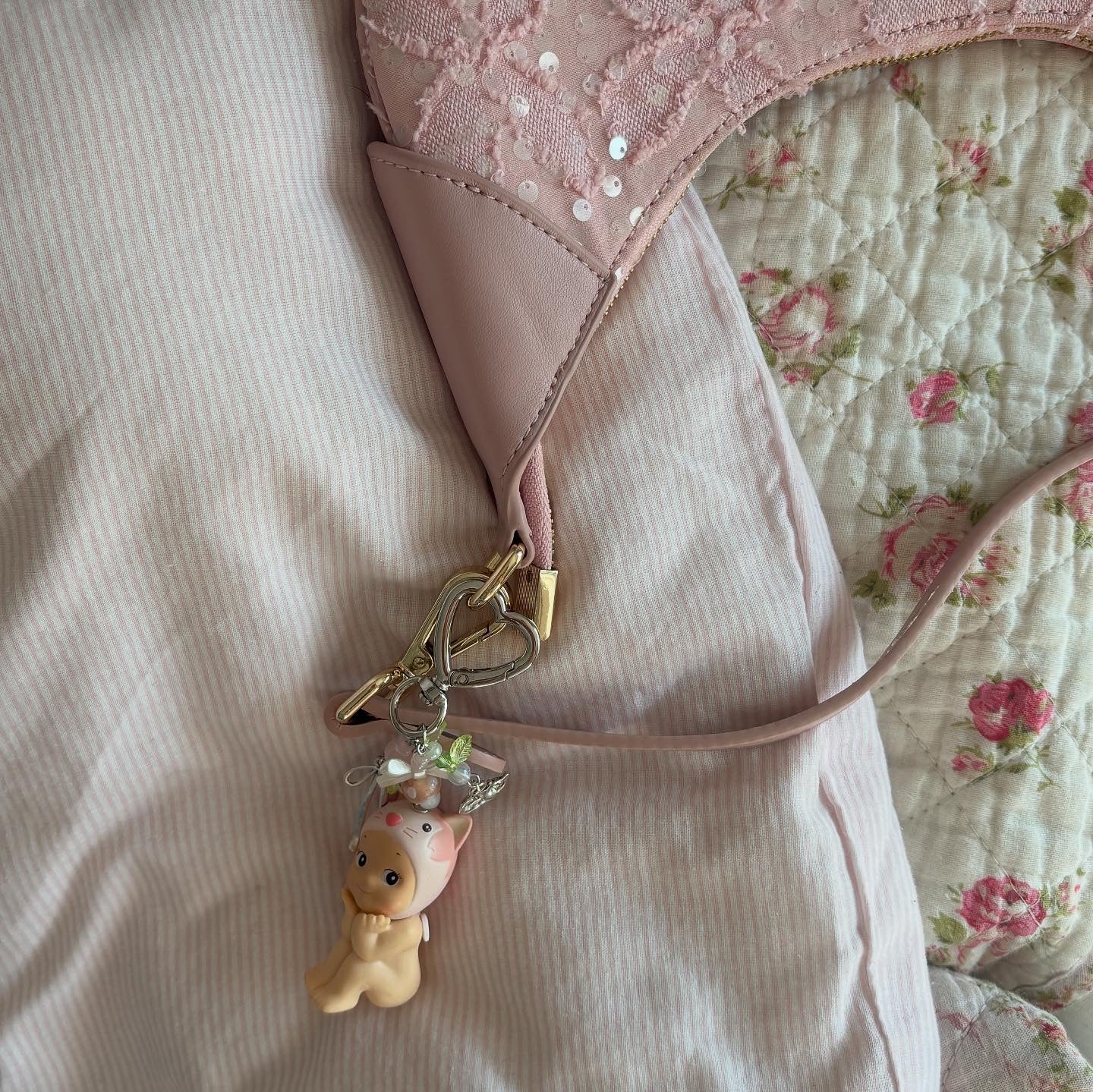 sonny angel cherry blossom keychains