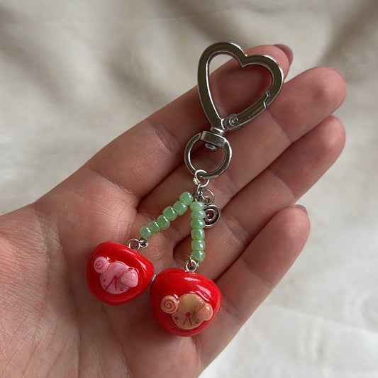 Softling Cherries bagcharm