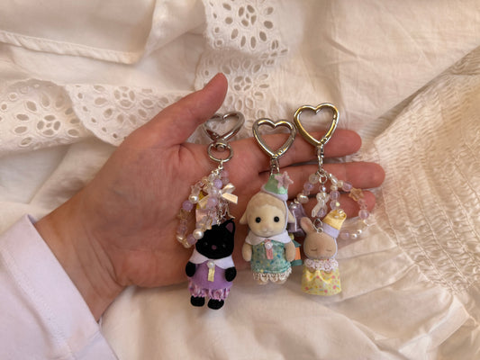 Sleeping Baby Bag Charms