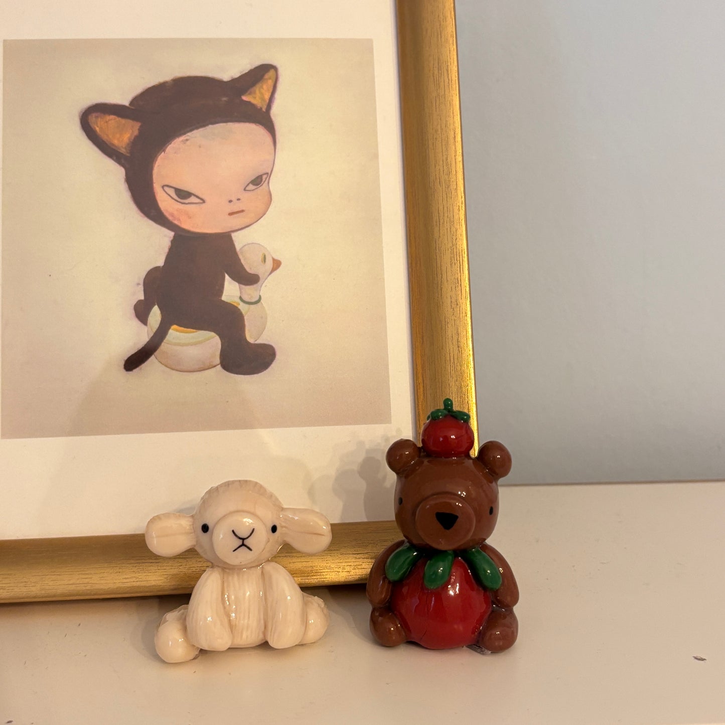 personalised clay desk figures