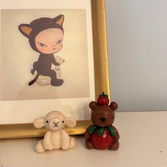 personalised clay desk figures