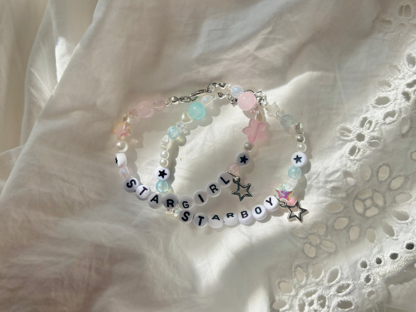 starboy star girl matching bracelets