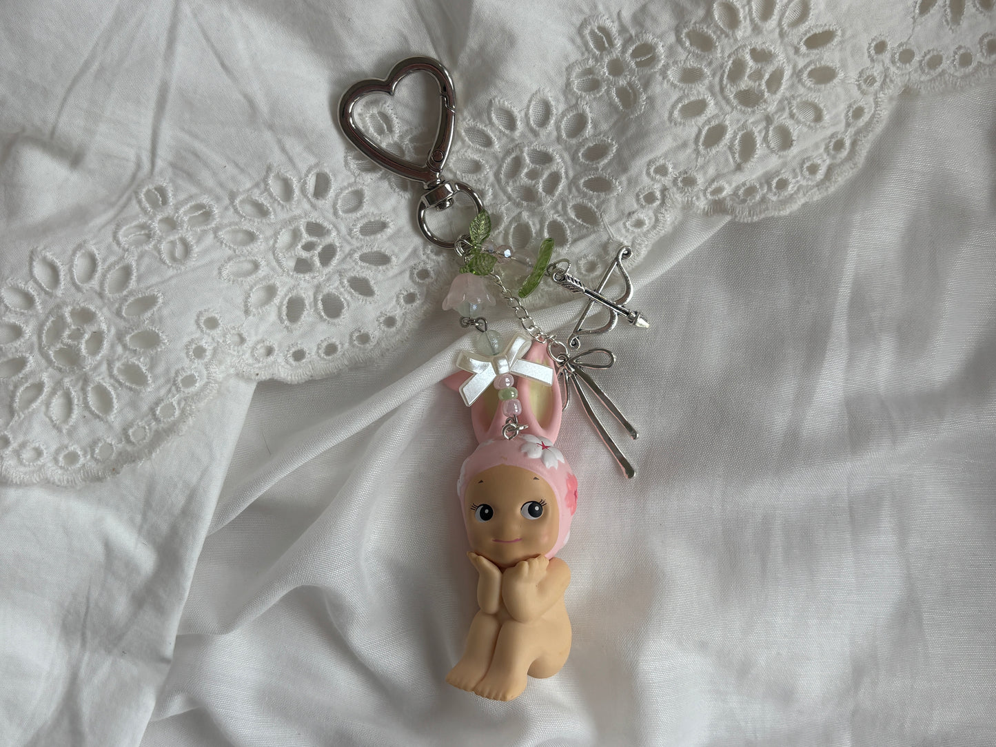 sonny angel cherry blossom keychains