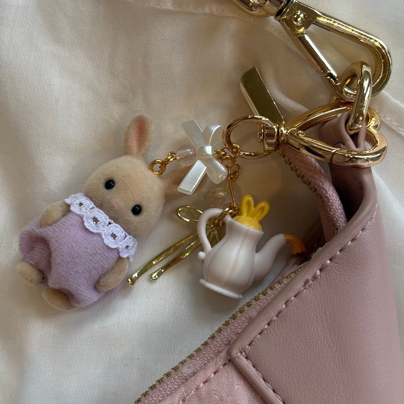 Woodland baby bag charms