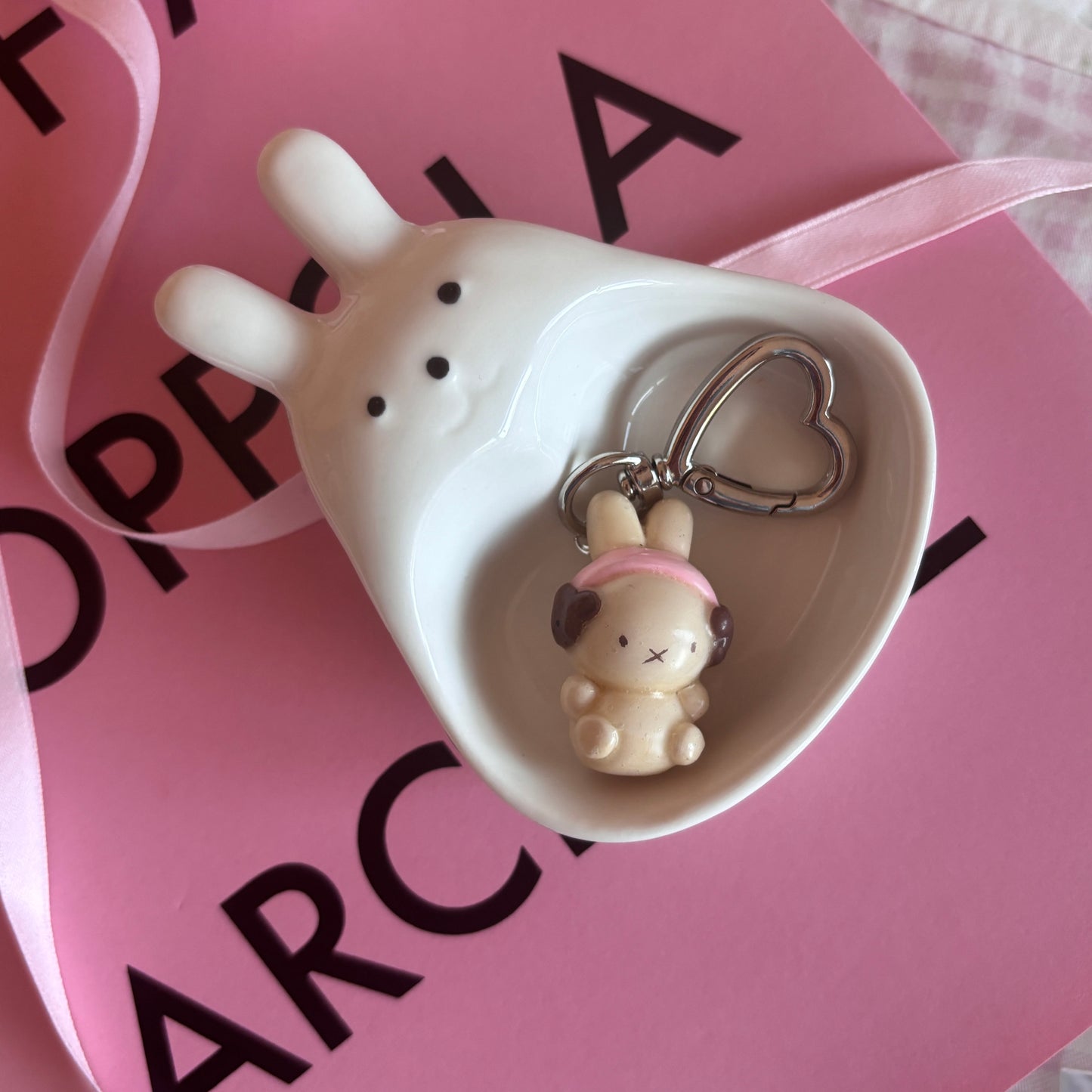 miffy handmade keychain